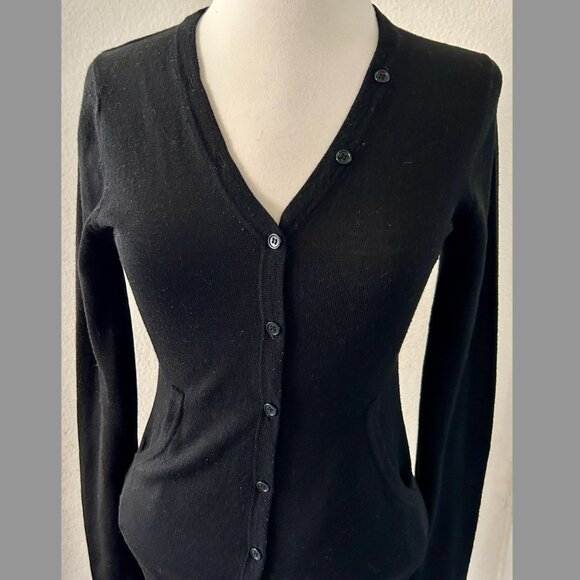 BCBG MAXAZRIA sweater dress button up long Cardigan XS - Picture 5 of 8